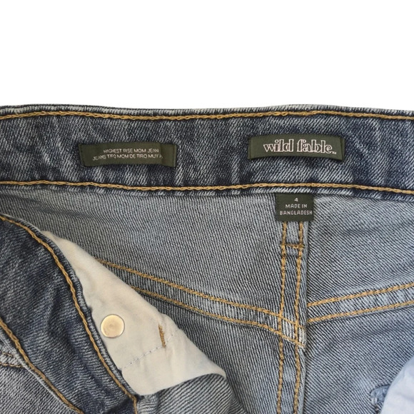 Wild Fable Highest Rise Mom Jean - Picture 3 of 9